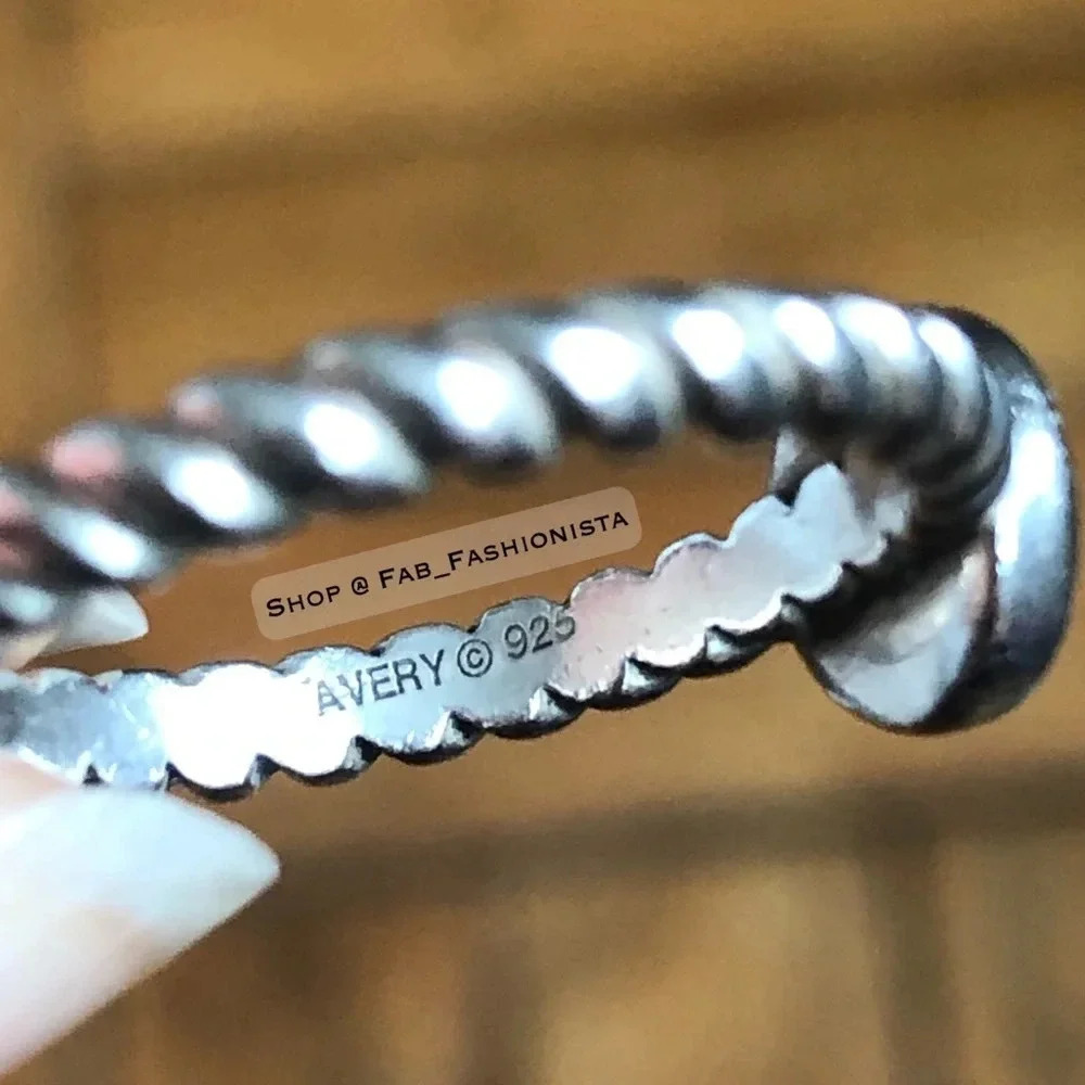 James Avery Retired Initial Ring A - image 4